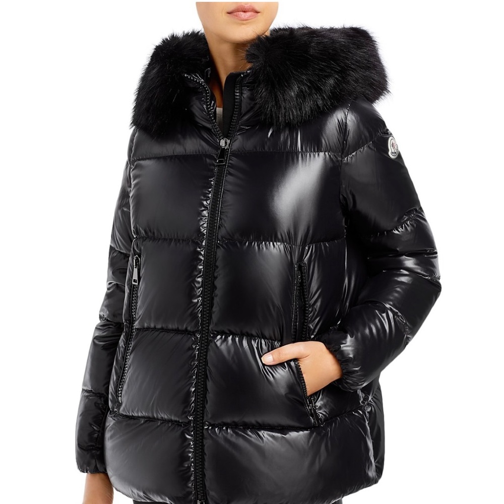 Authentic Moncler Laiche down puffer jacket coat size 4